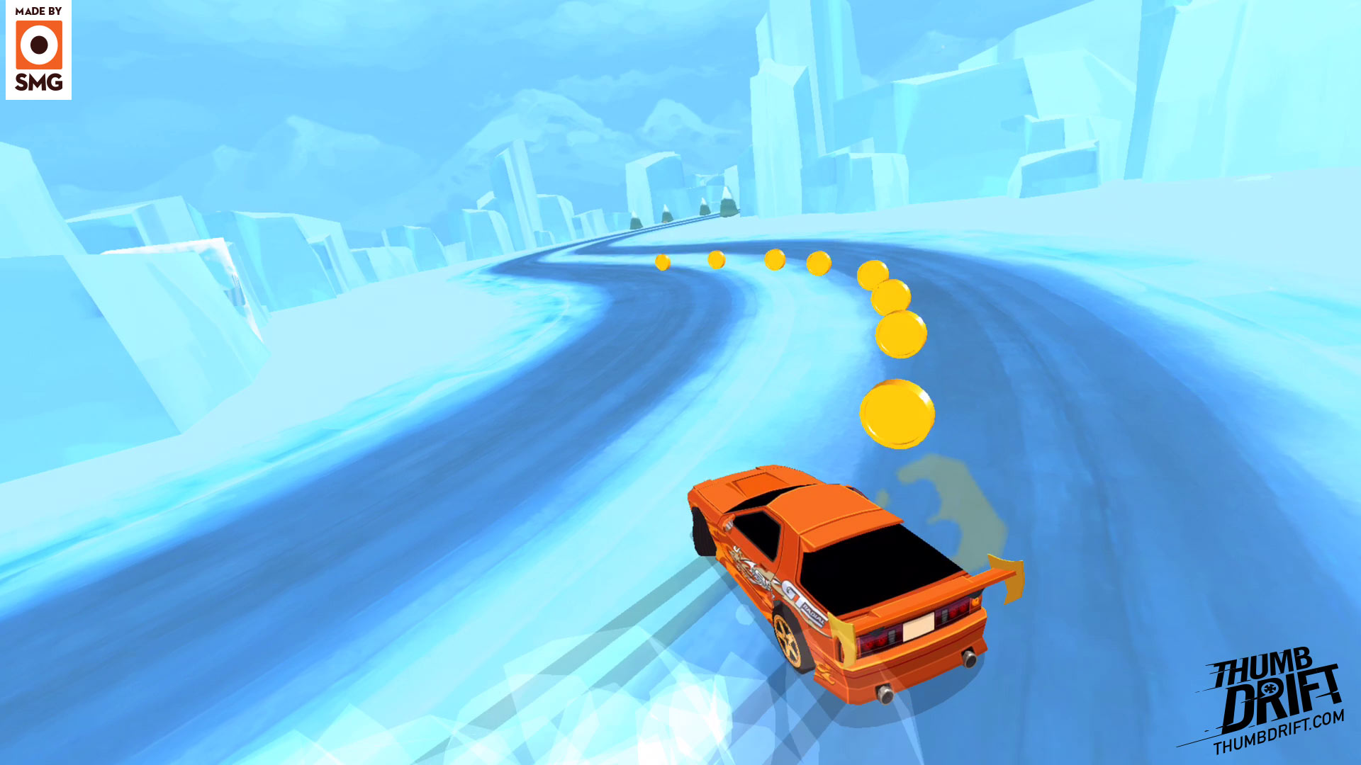 Practice drifting on your mobile device with Thumb Drift